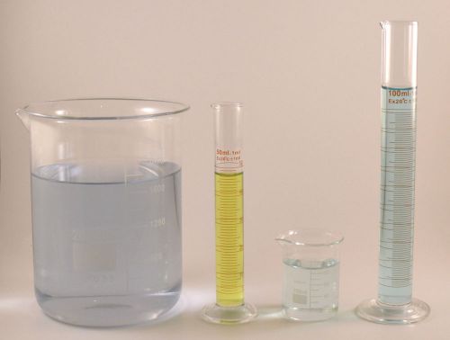 Cylinders 100ml 50ml beakers 2000ml 100ml borosilicate glass griffin new lab for sale