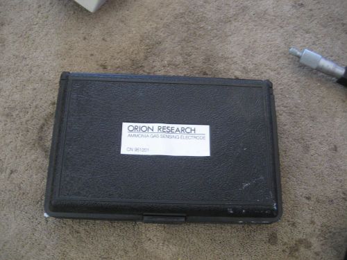 Orion Research Ammonia Gas Sensing Electrode Meter Kit #- 9512  951201  95-12