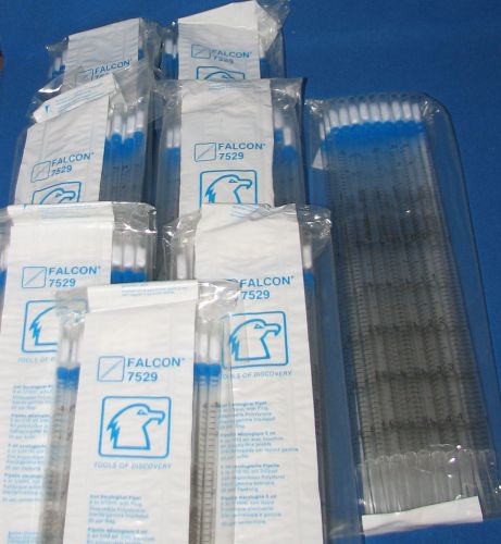200 bd falcon 5ml serological pipets # 7529 for sale