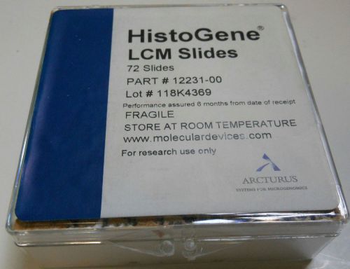 Applied Biosystems« Arcturus« HistoGene« LCM Slides 12231-00 (KIT0401) Lot of 72