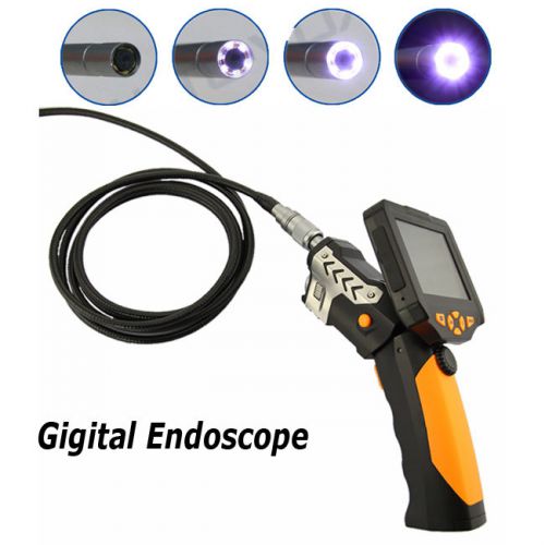 3.5&#034; 8.2mm lcd monitor dvr snake camera endoscope inspection borescope 3m tube for sale