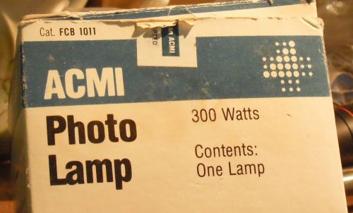 ACMI PHOTO LAMP 300 WATTS