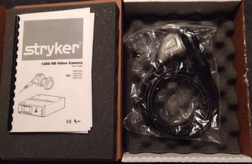 STRYKER 1288HD CAMERA HEAD And C Mount Coupler &#034;NEW&#034;