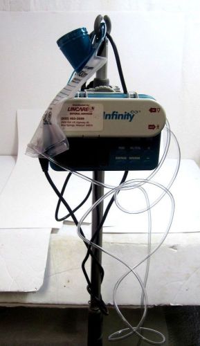 Zevex EnteraLite Infinity Enteral Feeding Pump with Stand and 18 Delivery Bags