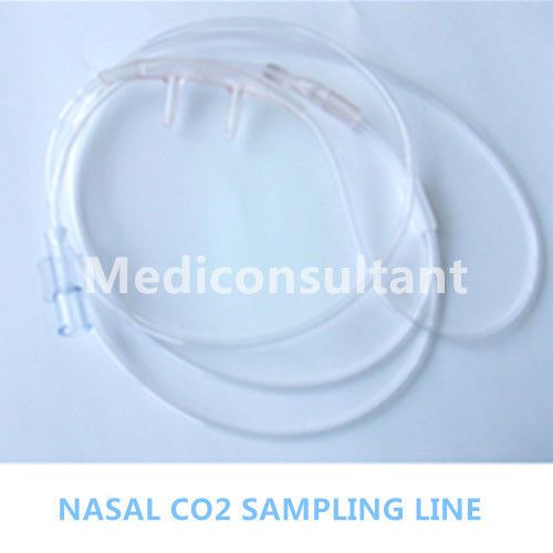 Nasal co2 sampling line for sidestream etco2, respiratory gas co2 monitor module for sale