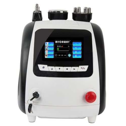 4in1 40KHz Cavitation Ultrasonic Sixpolar Tripolar RF Salon Machine Slimming SPA