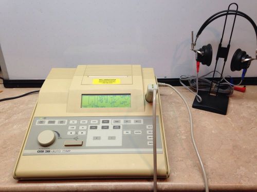 GSI 38 V4 Audiometer/Tympanometer Combo w/ Current Calibration Certificate