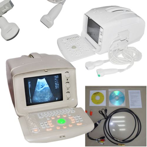 Full digital ultrasound scanner/machine linear &amp;convex 2 probes + 3d workstation for sale
