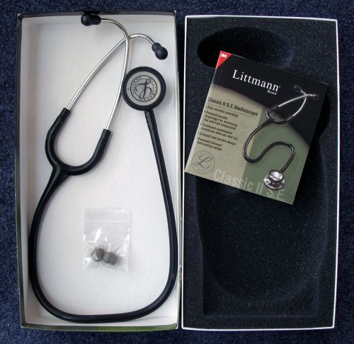 3M Littmann Classic II SE Stethoscope 28&#034; Black
