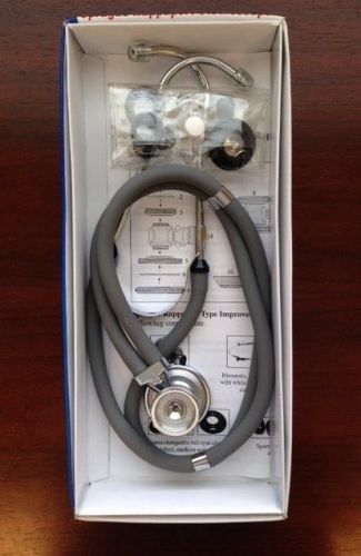 LUMISCOPE Sprague Rappaport Stethoscope 22&#034; SILVER #200-415 New in Box 415S