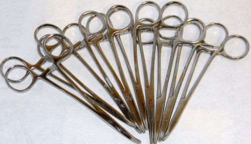Surgical Hemostats - Five Inch - Disposable and One Non Dispoable