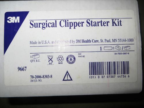 3M 9667 Surgical Clipper Starter Kit