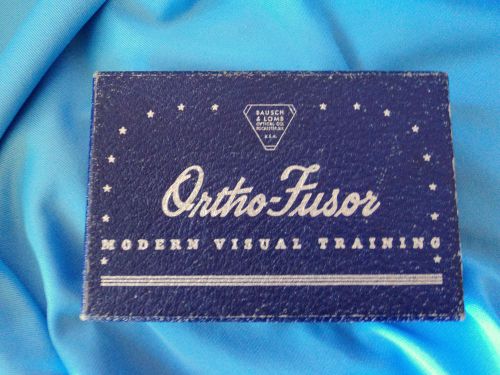 Ortho-Fusor Visual Training Kit from 1940s