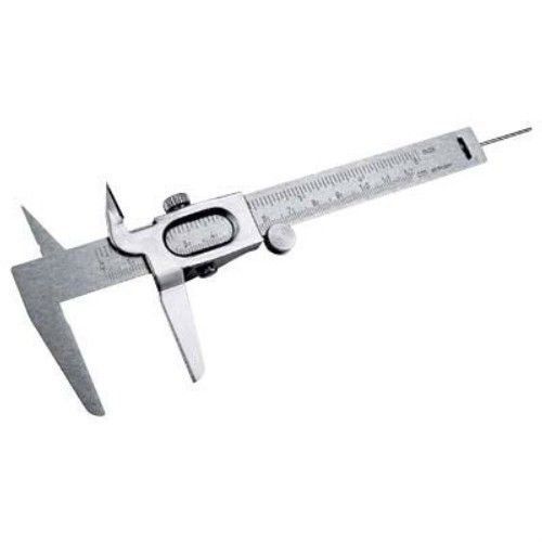 Metric vernier caliper brand new metal5&#034;12.5cm metric vernier caliper dual scale for sale