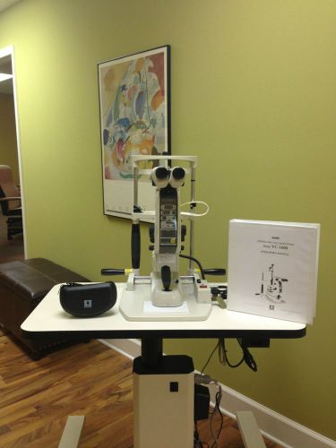 Nidek YC-1600 Ophthalmic Yag Laser System w Factory Table &amp; Warranty refurbished