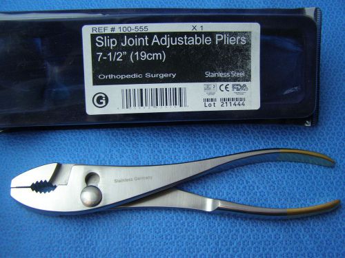 1-Unit Slip Joint Adjustable Plier 7.5&#034; Orthopedic Veterinary Instruments