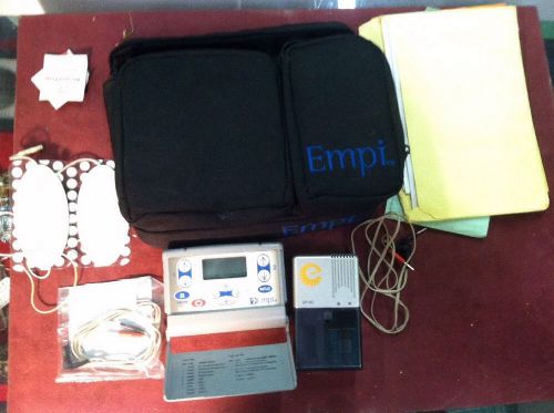 EMPI ELECTROTHERAPY 300PV KIT;  Unit, Case, Instructions, Charger, Pads &amp; Wires