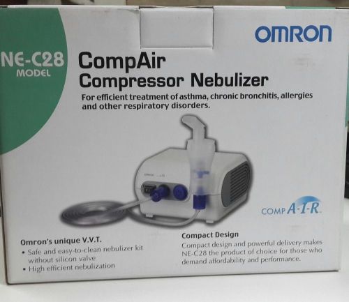 New omron nebulizer ne-c28 compressor respiratory therapy for sale