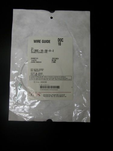 Cook C-DOC-18-50-0-2 Double Flexible Tips Wire Guide G02337