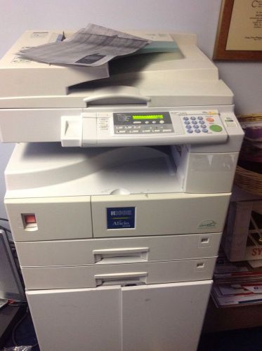 Ricoh Alicio 1018 Copier and 8 unopened toners.  Works but needs new PM kit