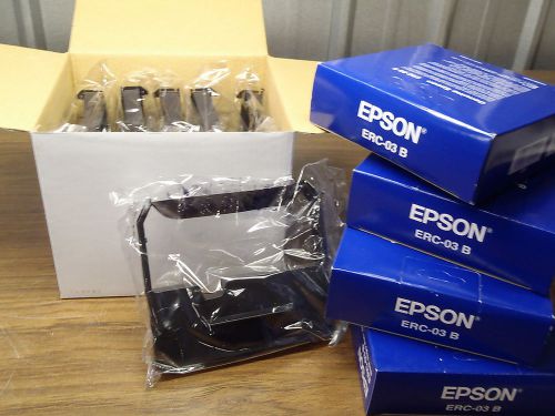 Lot of 10 ERC-03 B compatible Epson Ribbon Cartridges