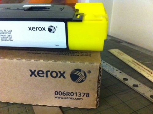 empty Xerox 700, J75, C75 toner cartridge - Yellow