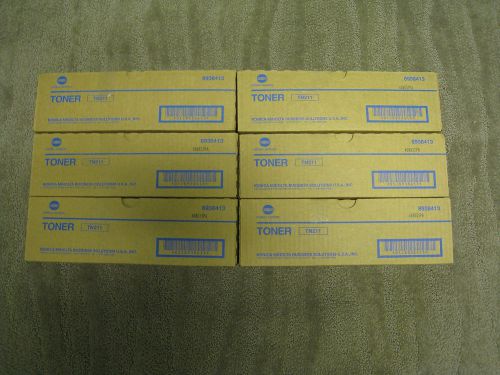 (Lot of 6) Boxes Genuine Konica Minolta TN211 Toner Cartridge 8938413 Black OEM