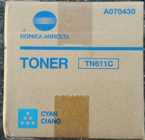 Konica Minolta toner tn611c new in box