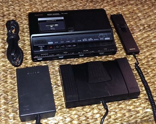 Sanyo Microcassette Dictating Transcribing System TRC-6400 Hand Controller HM54
