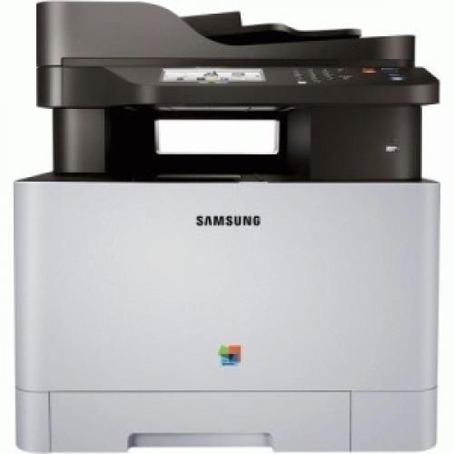 Samsung sl-c1860fw/xaa wireless color printer with scanner, copier and fax for sale