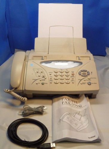 Brother IntelliFAX 775 Plain Paper Fax Phone Copier