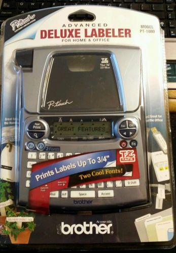 BROTHER P-Touch PT-1880 Advance DeLuxe Label Maker- NEW IN BOX!!!