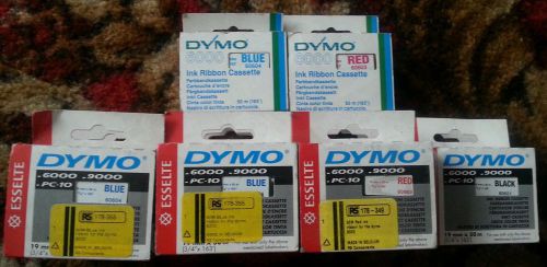 DYMO 19mm x 50m ink ribbon for dymo 6000