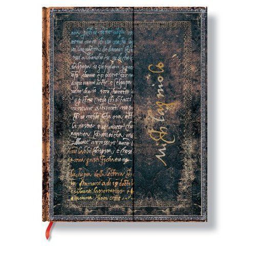 Michelangelo, Handwriting Ultra Lined Journal (Embellished Manuscripts)