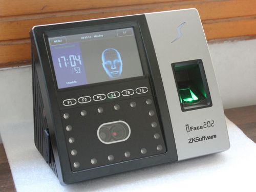 ZKsoftware iFace202 multibiometric identification Time attendance RFID w/Battery