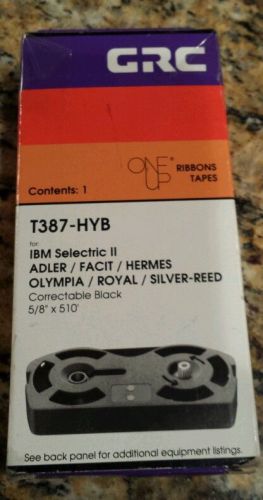 Black Film Ribbon High Yield Correctable Typewriter IBM Selectric NIB T387-HYB