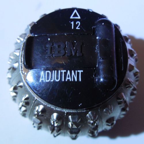 IBM Selectric Typewriter Element Typing Ball  ADJUTANT Font 12