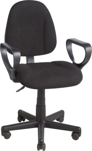 Gas Lift Office Chair - Black.   617/9296 UK Stock