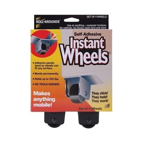 Instant wheels roll-around self-adhesive tool home office moving furniture move for sale