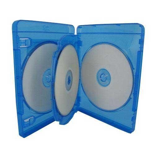 20-pk brand new 22mm quad 4-in-1 blu-ray dvd disc storage cases movie holder box for sale