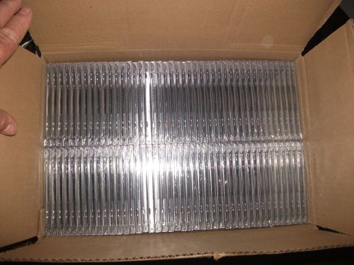 100 New Single Higest quality  Black CD DVD Jewel Case free bonus cd or dvd&#039;s