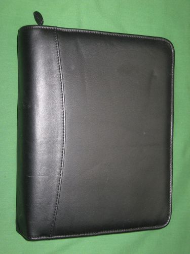 Classic ~1.5&#034;~ top-grain leather kirkland planner binder franklin covey 9100 for sale