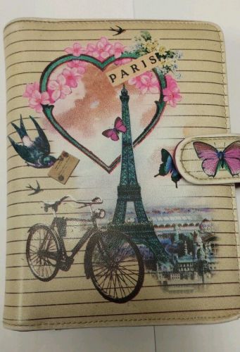 Personal &#034;I Love Paris&#034; paperchase planner organizer