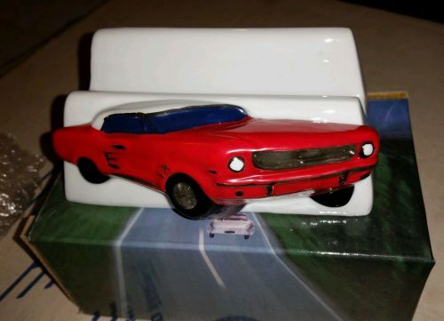 1965-66 FORD MUSTANG BUSINESS CARD HOLDER &#034;NEW&#034;