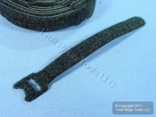 25 Leviton 5-Inch Velcro Patch Cord Cable Tie Straps Polywrap 43105-005