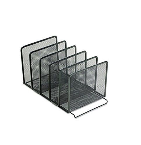 New Rolodex Mesh Collection Stacking Sorter 5-Section Desk Files Organizer Paper