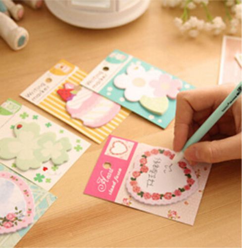 Fashion Cupcake Sticker Post It Bookmark Mark Tab Memo Notepad Sticky Notes