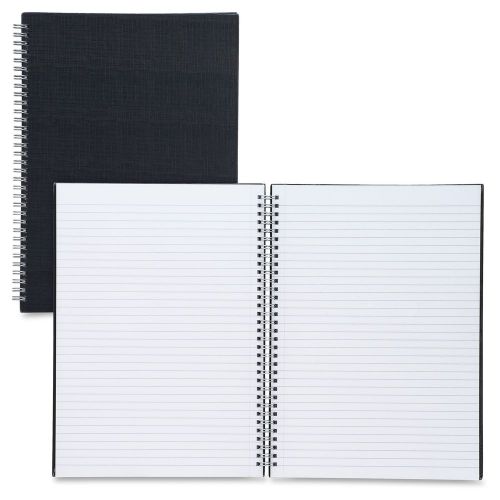 Sparco Twin-wire A4 Linen Notebook - 80 Page - Ruled - A4 8.27&#034; X (spr17708)