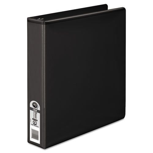 362 basic round ring view binder, 1 1/2&#034; capacity, black for sale