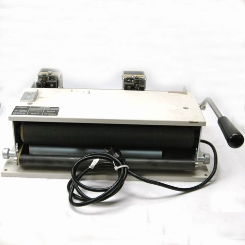 Gbc ci-12 electric plastic coil inserter binding machine with dual end crimpers for sale